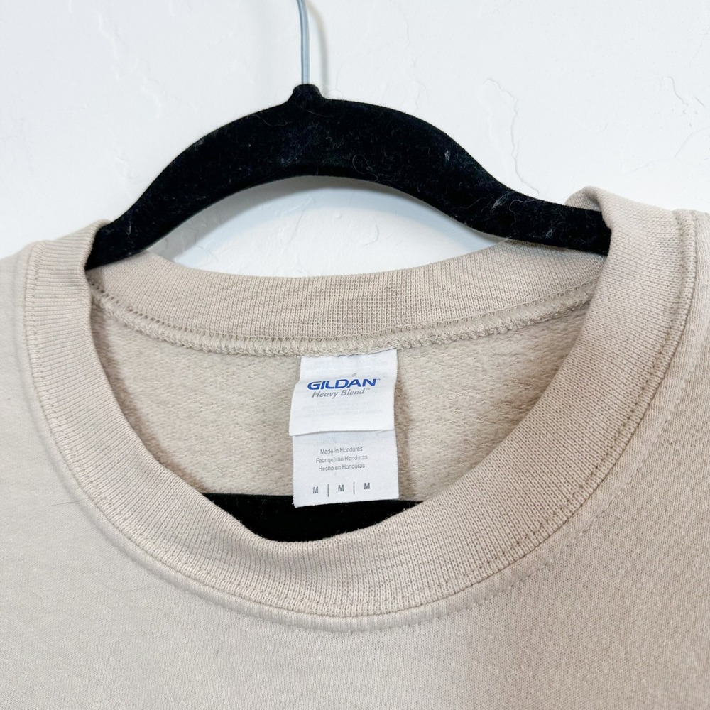 Colorado Breckenridge Graphic Crewneck Knit Sweatshirt in Tan - Picture 3 of 3
